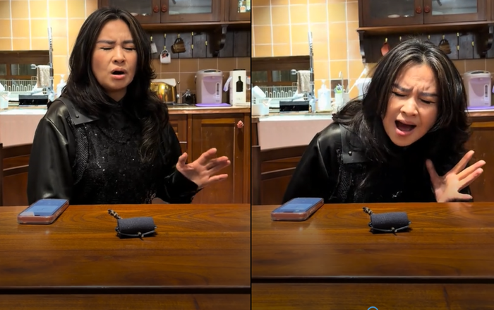 Nữ ca sĩ Việt ngẫu hứng khoe giọng trên bàn ăn, giọng hát 'đỉnh nóc' khiến dân tình trầm trồ Ảnh 1