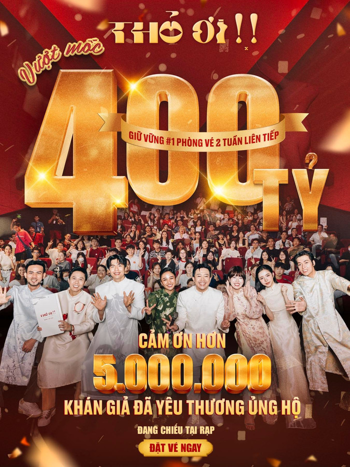 Thỏ ơi!! chính thức vượt mốc 400 tỷ đồng doanh thu.&nbsp;