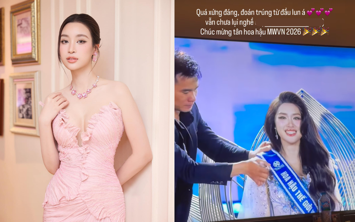 Đỗ Mỹ Linh khẳng định Phương Oanh 'quá xứng đáng' khi dành chiến thắng tại Miss World Vietnam. Ảnh: IGNV
