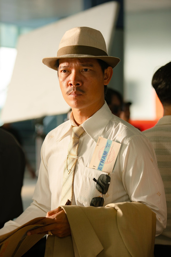 Tạo hình của Sỹ Toàn trong phim Tử Chiến Trên Không.