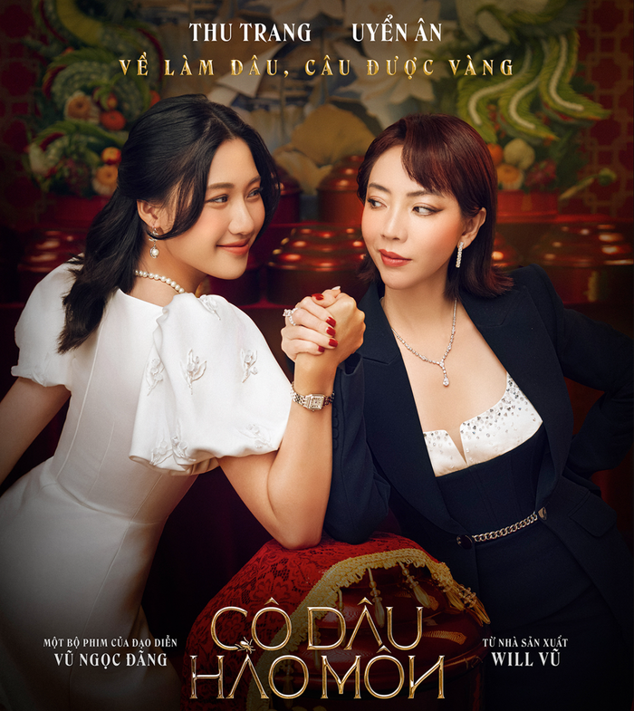 Uyển Ân trong dự án Cô Dâu Hào Môn của đạo diễn Vũ Ngọc Đăng. - Ảnh: NSX