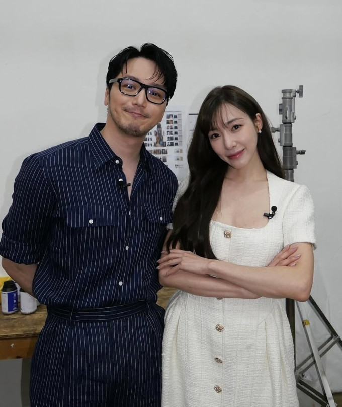 Tiffany và chồng Byun Yohan. Nguồn: Tiffany.