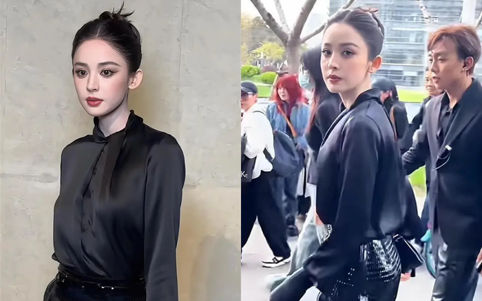 Cổ Lực Na Trát tự tin khoe nhan sắc qua cam thường. Ảnh: QQ