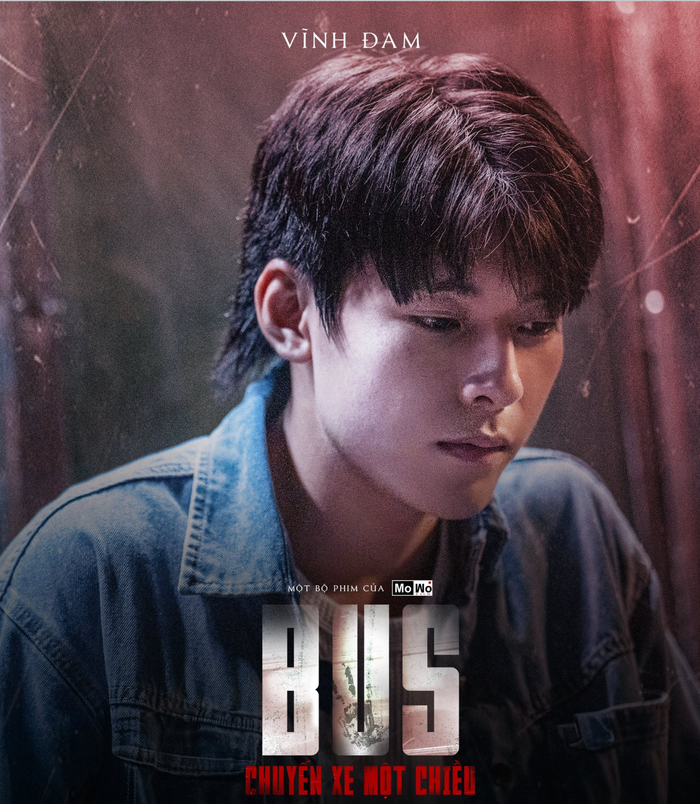 Tạo hình của Vĩnh Đam trong Bus: Chuyến Xe Một Chiều. - Ảnh: NSX