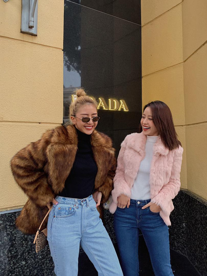 Việc Chi Pu và Quỳnh Anh Shyn thân thiết trở lại trong hơn 1 năm nay khiến nhiều khán giả thích thú. Ảnh: FBNV