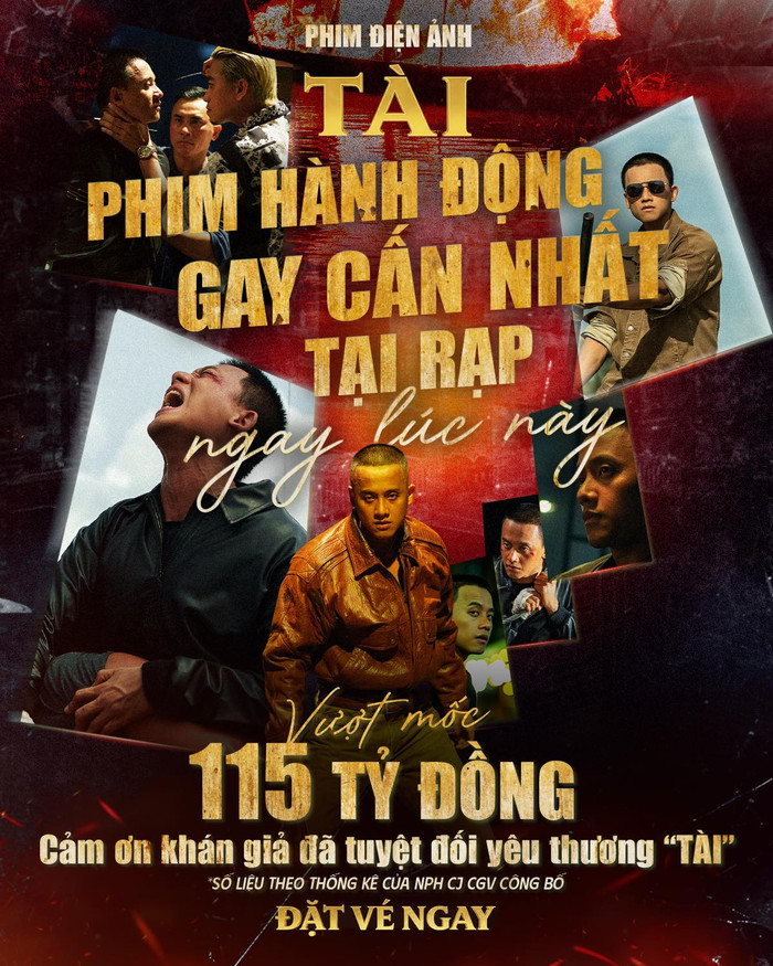 Tài đã chính thức vượt mốc 115 tỷ đồng sau gần một tháng phát hành.&nbsp;