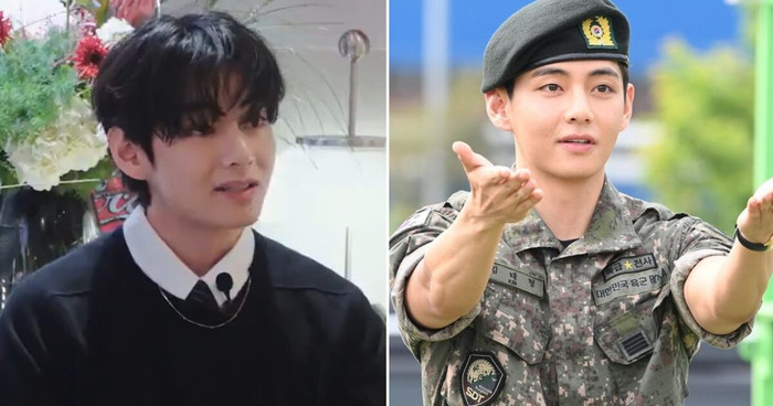 V hiện tại và hồi mới xuất ngũ.