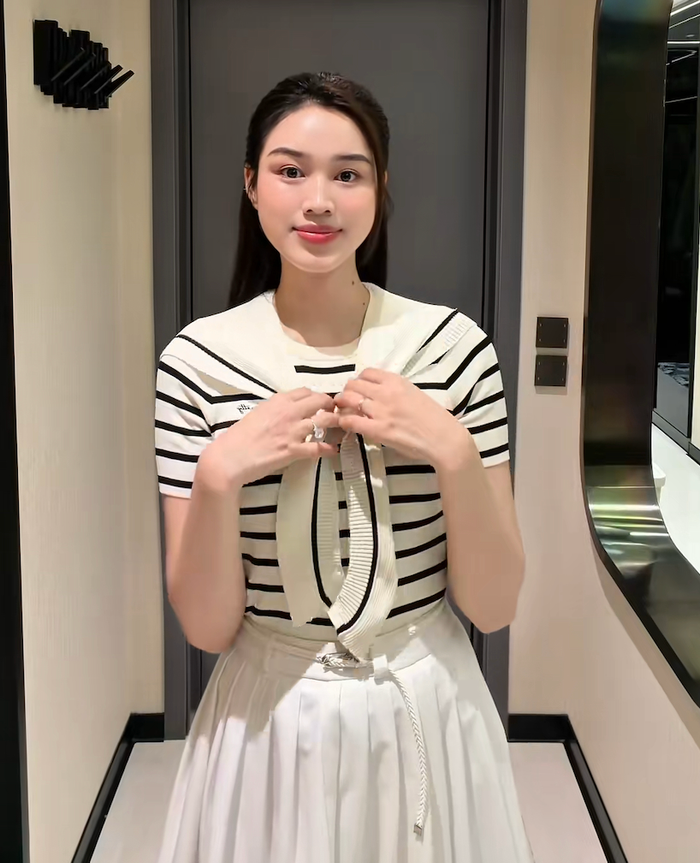 Đỗ Thị Hà được cho là trở nên tăng cân trông thấy. Ảnh chụp màn hình