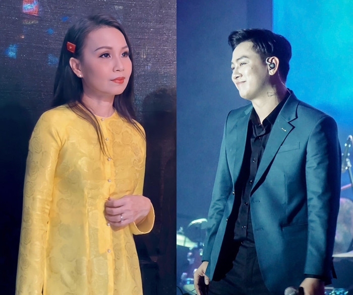 Cẩm Ly và Hoài Lâm có màn giao lưu thân tình trên livestream.