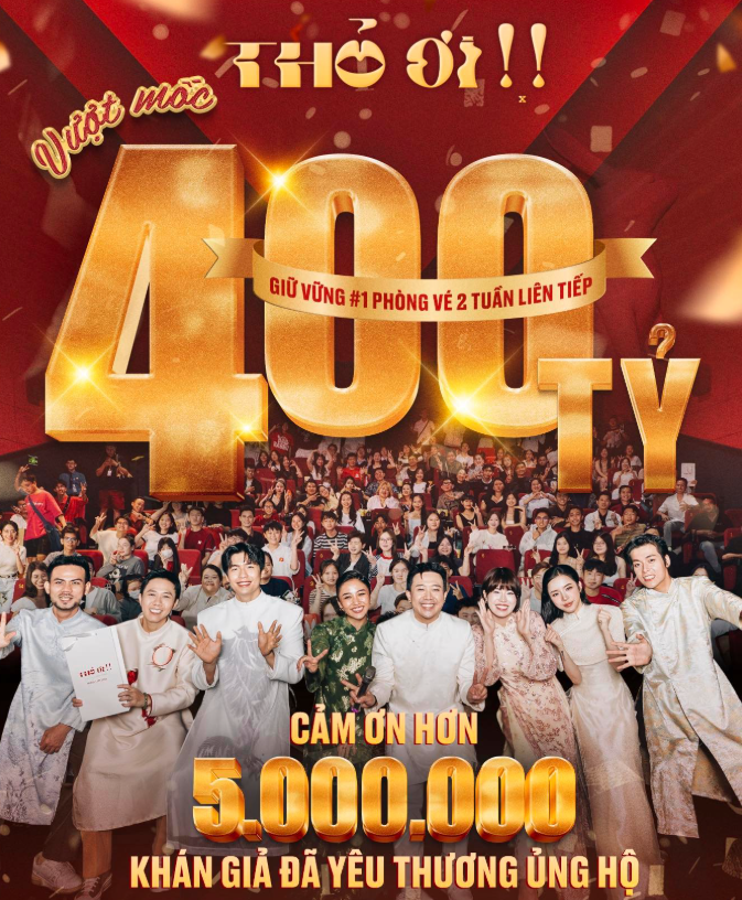 Thỏ Ơi!!, tác phẩm đang vượt mốc 400 tỷ đồng doanh thu