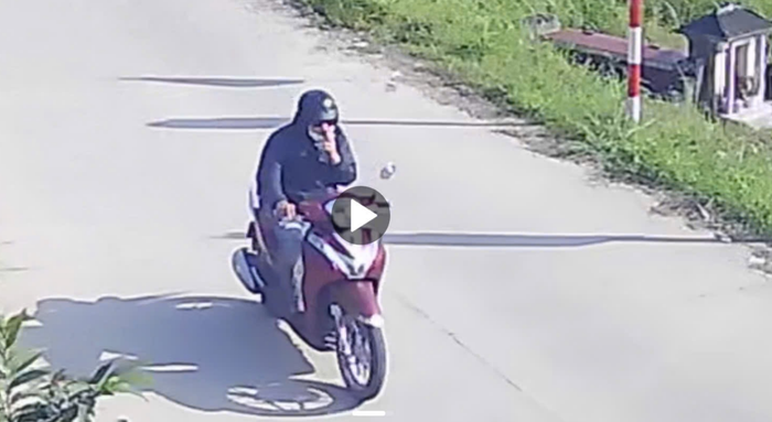 Đối tượng trên đường gây án.&nbsp;