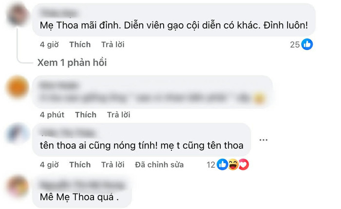 Phản ứng khán giả dành cho phân đoạn đó của nghệ sĩ Thanh Quý (Ảnh: Chụp màn hình).