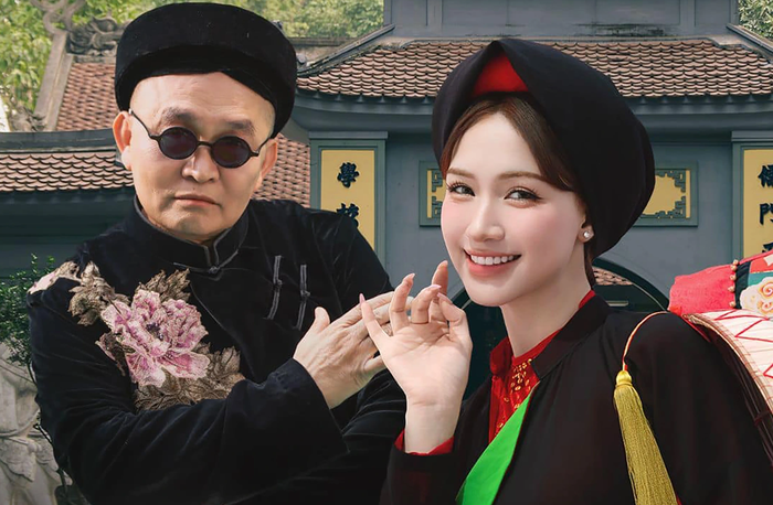 Xuân Hinh gây chú ý khi góp mặt trong MV Bắc Bling của Hòa Minzy.