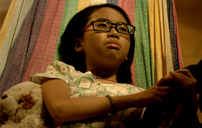 Vai diễn điện ảnh đầu tay của Phương Mỹ Chi trong dự án phim Tết Hai lúa 2014. - Ảnh: NSX