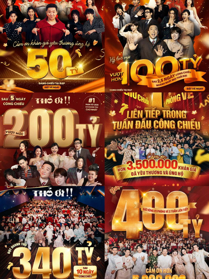 Trấn Thành liên tục tạo được những kỷ lục về tỷ lệ lấp đầy ghế trống, minh chứng cho sức hút không đối thủ của mình. - Ảnh: FBNV