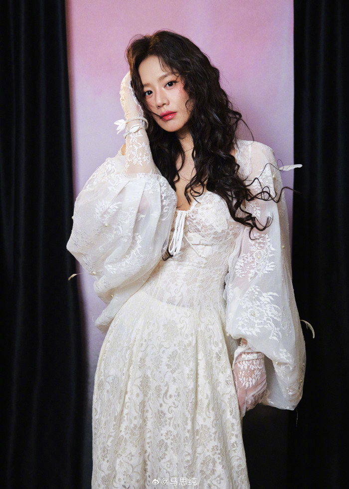 Mã Tư Thuần thừa nhận độc thân trong lần xuất hiện mới nhất. Ảnh: Weibo