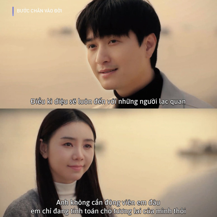 Theo diễn biến của phim, trong tập 6, Thương đã chính thức chấp nhận lời tỏ tình của Quân.