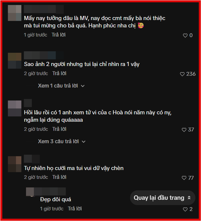 Khán giả chúc mừng hạnh phúc cho Hòa Minzy Ảnh 4