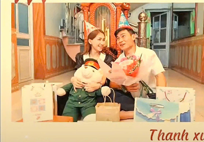 Khung hình ngọt ngào giữa Hoà Minzy và bạn trai tin đồn. Ảnh: jinying960