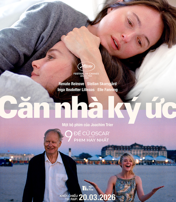 Bộ phim Sentimental Value sắp ra rạp tại Việt Nam với tựa Việt Căn Nhà Ký Ức.