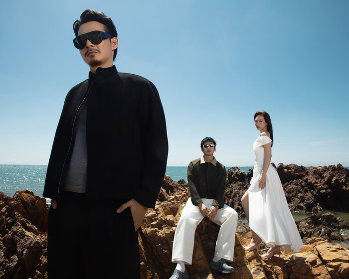 Trong phim Báu Vật Trời Cho, nhân vật của Quách Ngọc Ngoan và Tuấn Trần đều có tình cảm với nhân vật của Phương Anh Đào (Ảnh: FBNV).