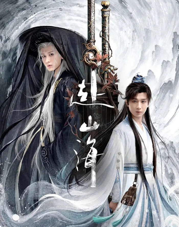 Thành Nghị và Cổ Lực Na Trát trong dự án võ hiệp Phó Sơn Hải.&nbsp;