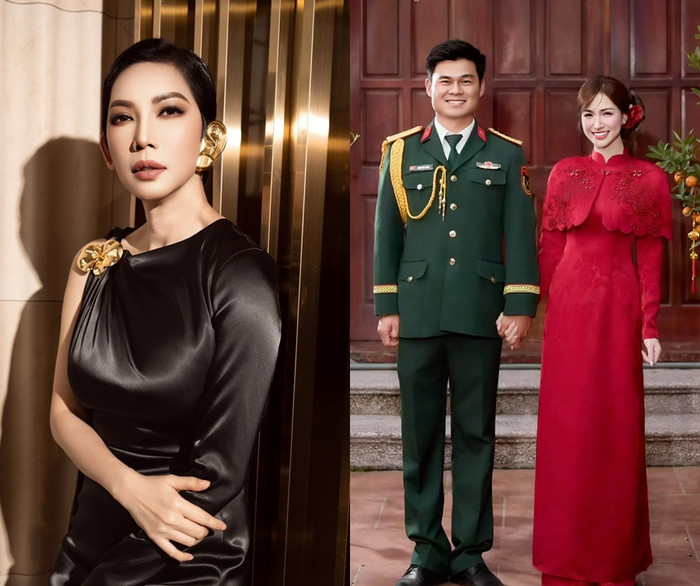 Siêu mẫu Xuân Lan gửi lời chúc phúc đến Hòa Minzy.