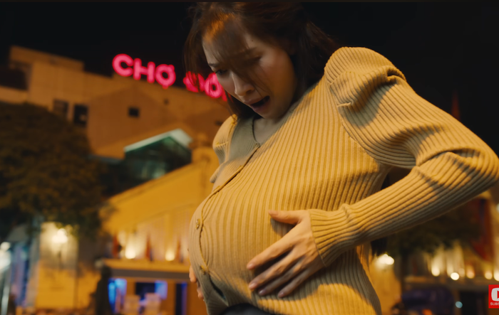 Dậy sóng loạt ảnh Hòa Minzy 'mang bầu' Ảnh 4