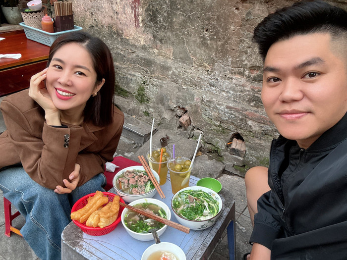 Nữ diễn viên hiện có hôn nhân viên mãn.