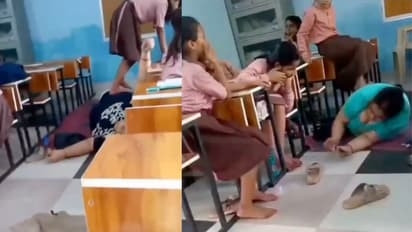Nữ hiệu trưởng nằm trên sàn, bắt học sinh xoa bóp khiến phụ huynh phẫn nộ Ảnh 3