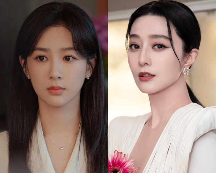 Khi hai hình ảnh được đặt cạnh nhau, nhiều ý kiến cho rằng tạo hình của Dương Tử chưa đạt được sức hút và vẻ sang trọng như đàn chị.