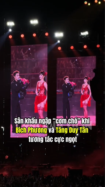 Tăng Duy Tân công khai Bích Phương trên sân khấu, hàng ngàn khán giả vỡ òa Ảnh 2