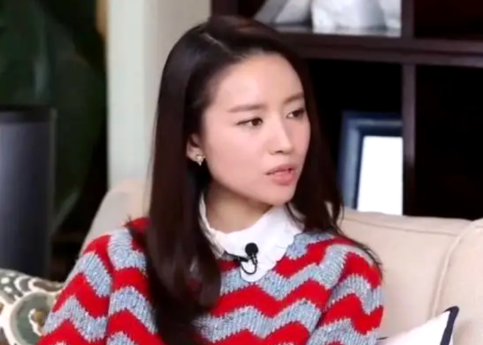 Đổng Khiết không ngần ngại nhắc lại chuyện ly hôn. Ảnh chụp màn hình