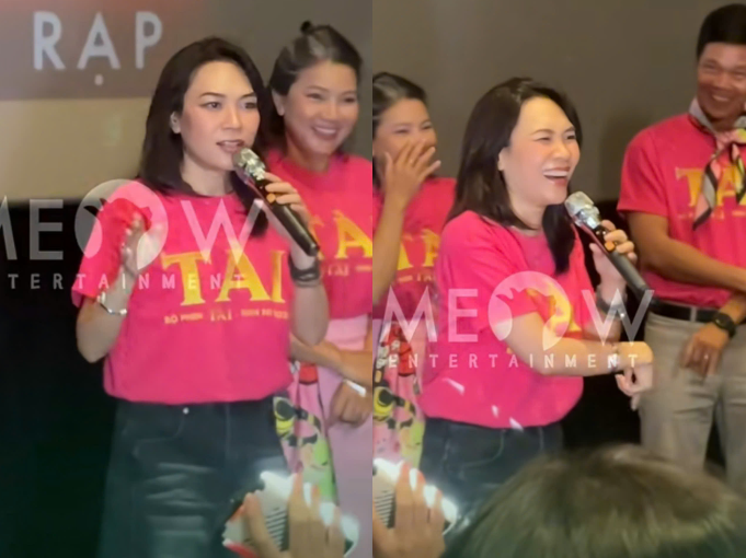 Mỹ Tâm gây thích thú khi trả lời hài hước về mối quan hệ với Mai Tài Phến tại buổi giao lưu