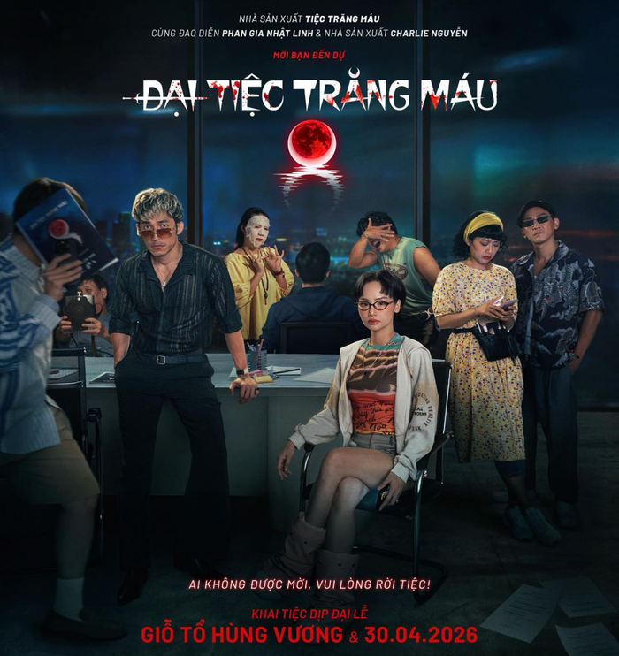 Đại tiệc trăng máu 8 &nbsp;công bố dàn cast với sự kết hợp giữa những gương mặt cũ và những nhân tố mới đầy thú vị, hứa hẹn trên đường đua phim 30/4. - Ảnh: NSX