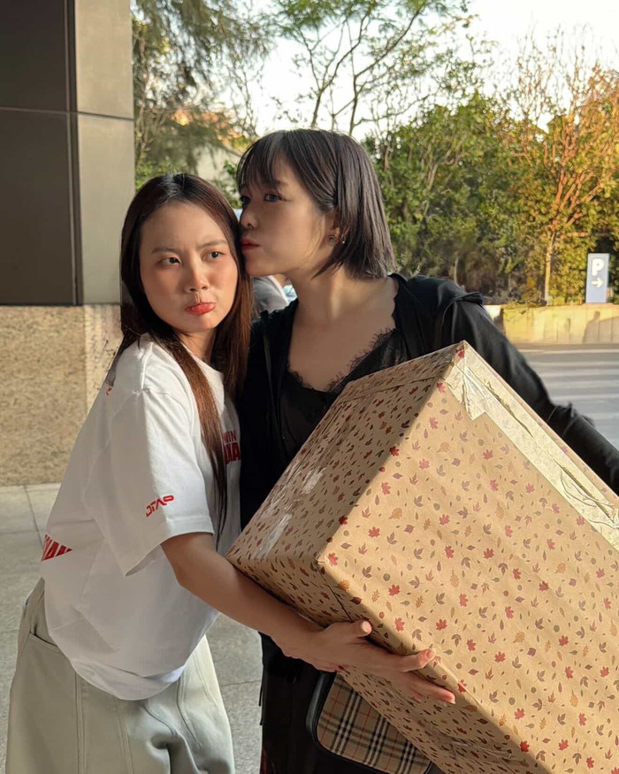 Phương Mỹ Chi hội ngộ người đặc biệt.&nbsp;