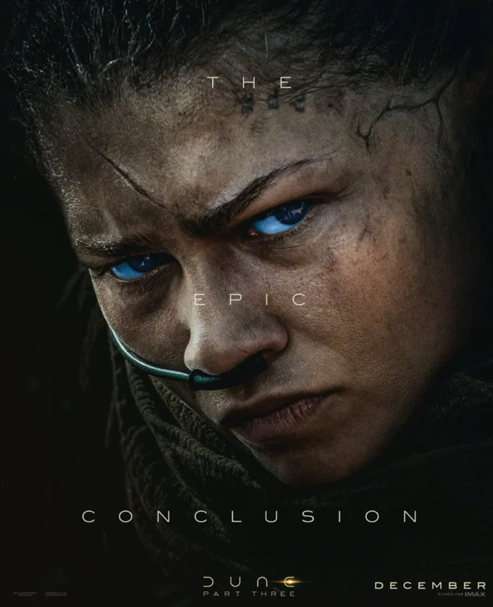 Zendaya trong vai Chani, một chiến binh quả cảm của người Fremen trên hành tinh Arrakis. - Ảnh: IMAX