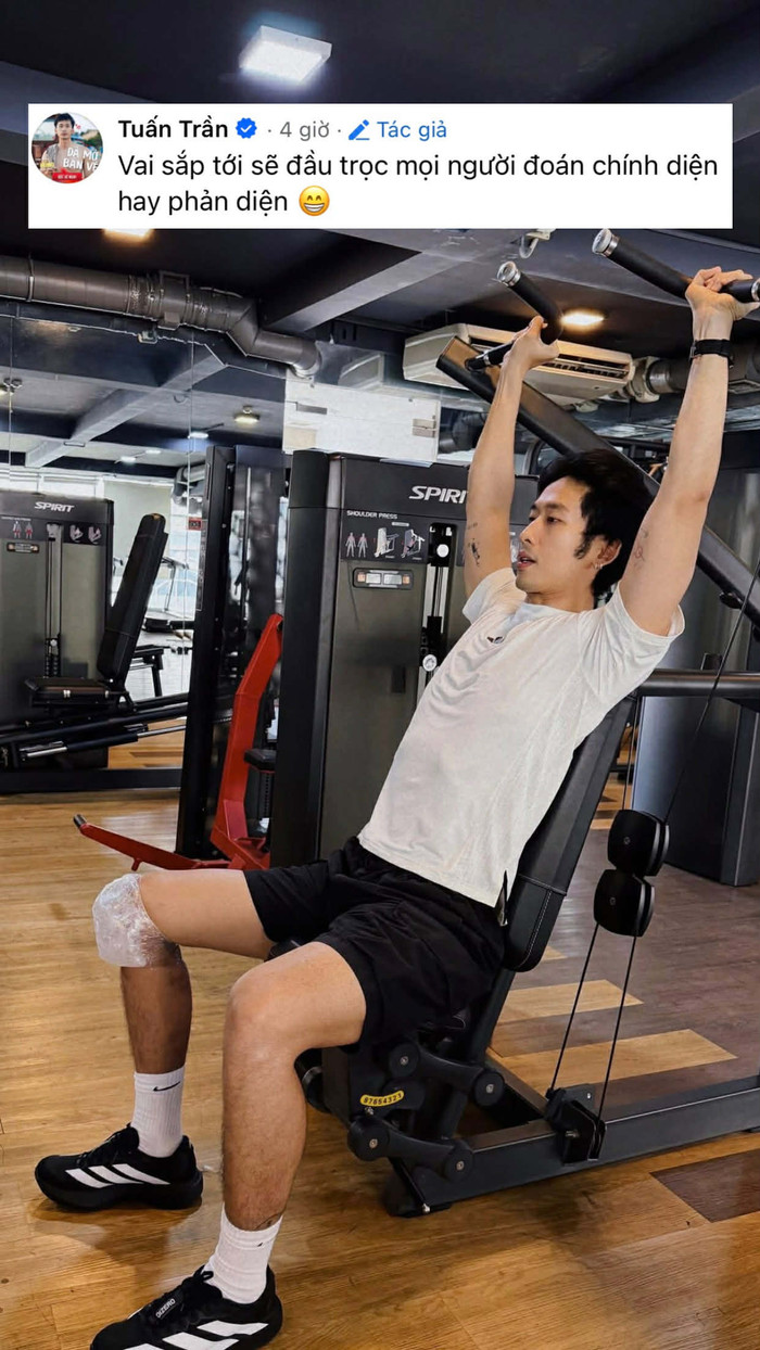 Tuấn Trần đang phục hồi tích cực, chuẩn bị trở lại với dự án mới cùng tạo hình đầy khác biệt.