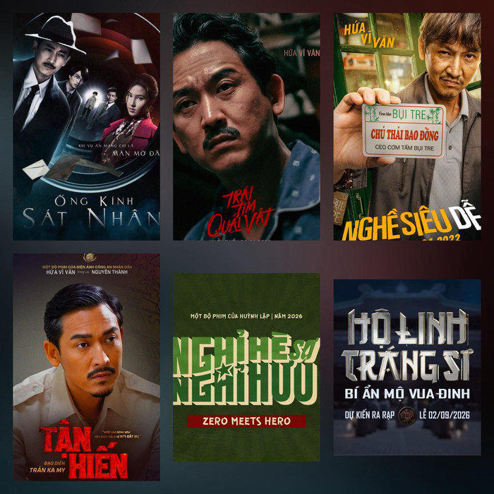 6 vai diễn 'không đơn giản' của Hứa Vĩ Văn (Ảnh: FBNV).