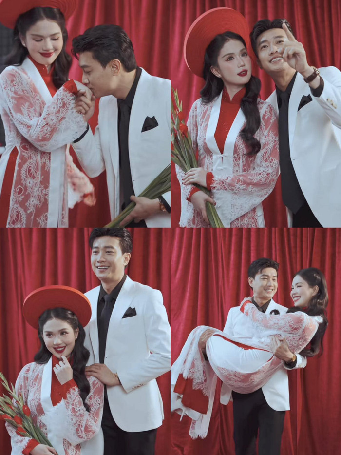 Ngoại hình tương xứng của Quốc Trường và Ngọc Trinh khiến fan liên tục 'đẩy thuyền' chờ đợi cái kết đẹp.