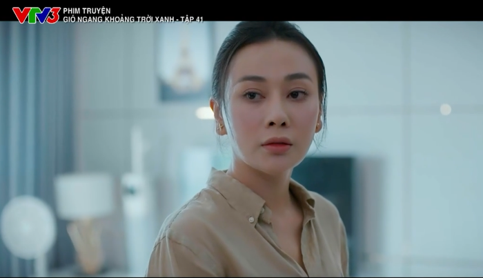 Mỹ Anh trong Gió ngang khoảng trời là dấu ấn khẳng định năng lực diễn xuất chiều sâu của cô. - Ảnh: VTV