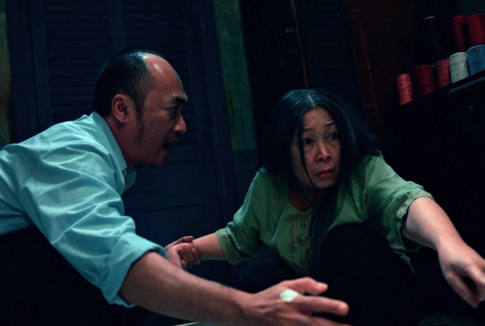 Vai diễn ấn tượng của Hồng Vân trong phim kinh dị, được đánh giá là điểm sáng hiếm hoi