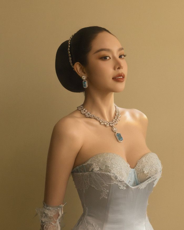 Thanh Thủy mỗi khi xuất hiện đều trở thành chủ đề được khán giả bàn tán sôi nổi ở trên mạng xã hội. Ảnh: FBNV