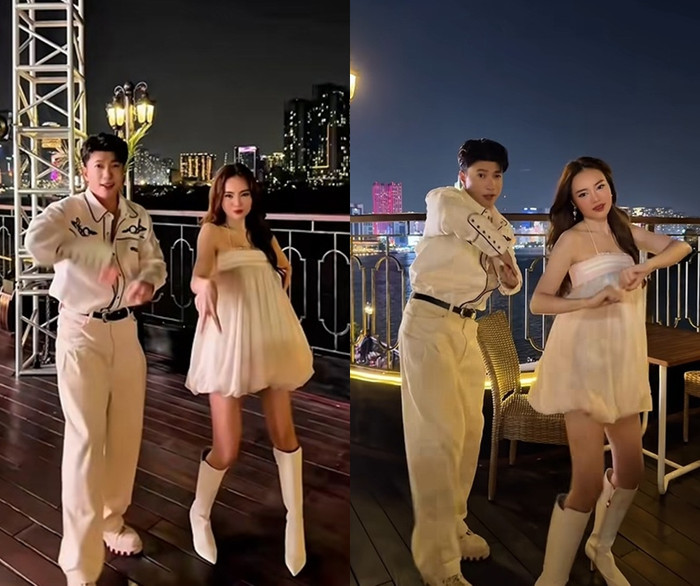 S.T Sơn Thạch tung khoảnh khắc đặc biệt, hài hước bên Ninh Dương Lan Ngọc.