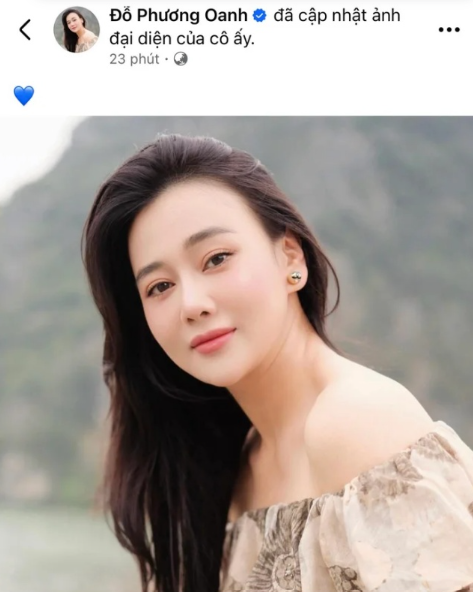 Phương Oanh trở lại mạng xã hội một cách lặng lẽ, nhưng vẫn đủ để thu hút sự chú ý từ công chúng