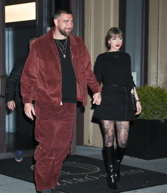 Travis Kelce và Taylor Swift vào ngày 6 tháng 11 năm 2025. Ảnh: Getty Images