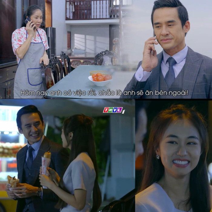 Tạo hình sắc sảo và đầy bí ẩn của Ngân Hòa trong vai Như Trang của phim Bóng ma hạnh phúc. - Ảnh: FBNV