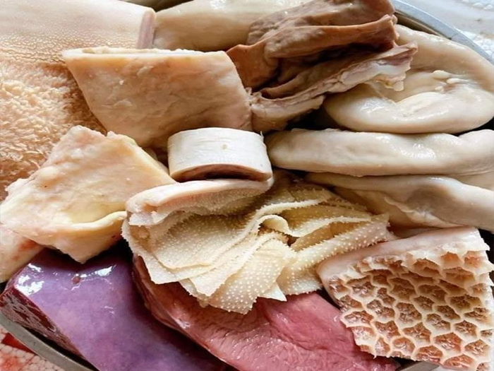Nội tạng bò.