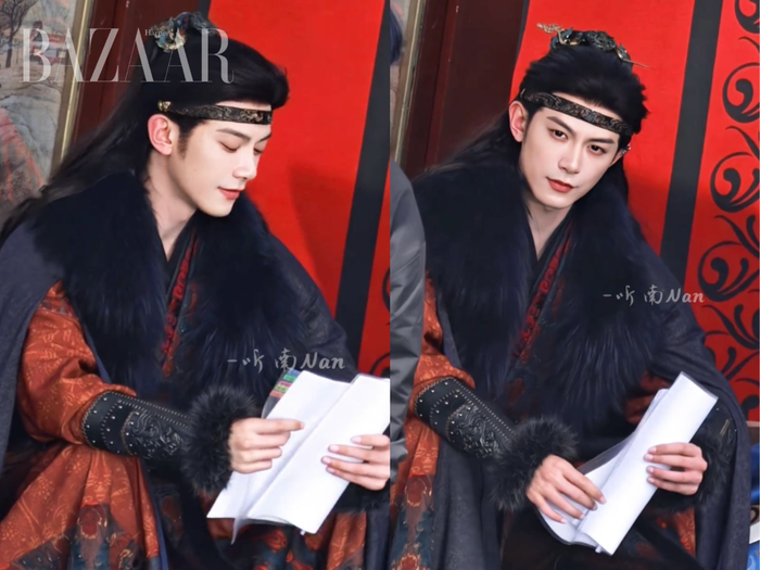 Tạo hình của Đặng Khải trong Tướng Môn Độc Hậu. - Ảnh: Harper’s Bazaar.&nbsp;