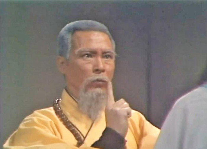 Tạo hình uy nghiêm của Đoàn Nam Đế với tuyệt kỹ Nhất Dương Chỉ lừng danh thiên hạ. - Ảnh: Sohu